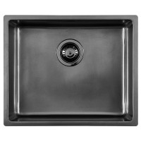 Кухонная мойка Foster KE flush-mount Bowls Gun Metal 54х44 2155 086
