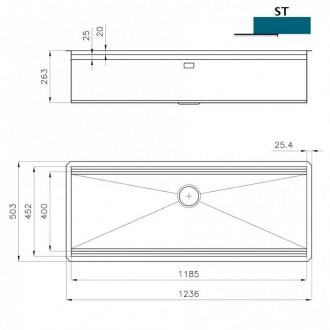 Кухонная мойка Foster Happy Hour 1049 850 Кухонная мойка Foster Happy Hour 1049 850