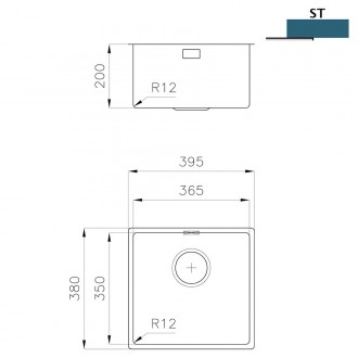 Кухонная мойка Foster 35 Series 3136 850