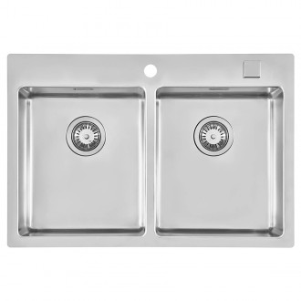 Кухонная мойка Foster KE Q4 and flush-mount 77х52 2269 050 Кухонная мойка Foster KE Q4 and flush-mount 77х52 2269 050