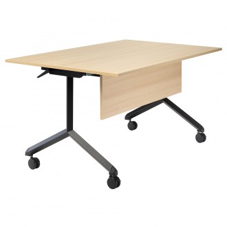 Механизм складного столика для столешницы Albacomponents Tipper (11311-009.197.BK) с черными ножками, L-1800 мм