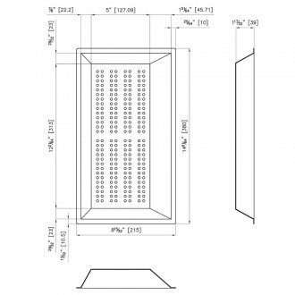 Коландер Foster 8151 006 нержавеющая сталь (PVD Gun Metal)