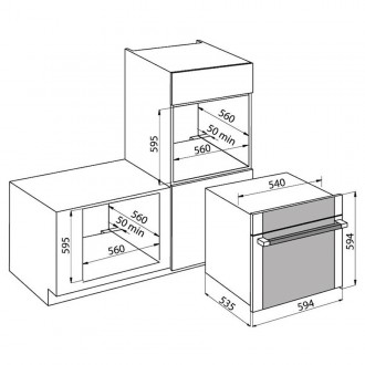 Електрична духова шафа Foster S4001 7131 057 Електрична духова шафа Foster S4001 7131 057