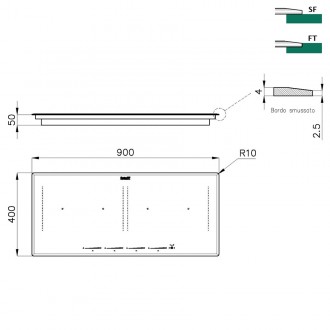 Индукционная варочная поверхность Foster KE 7385 646