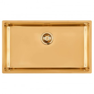 Кухонная мойка Foster KE flush-mount Bowls PVD Gold 75х44 2157 059 Кухонная мойка Foster KE flush-mount Bowls PVD Gold 75х44 2157 059