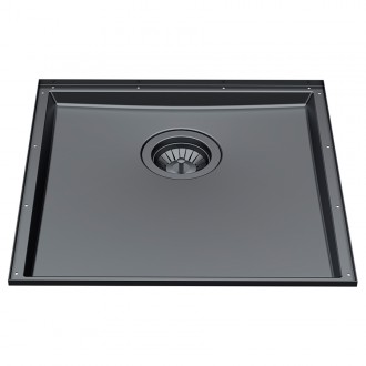 Кухонная мойка Foster Phantom Base Gun Metal 43x43 5554 346