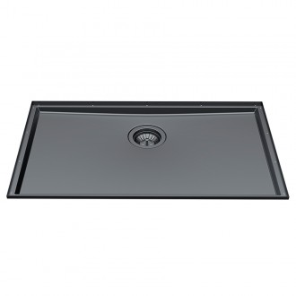 Кухонная мойка Foster Phantom Base Gun Metal 74x43 5557 346