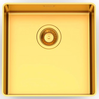 Кухонная мойка Foster Phantom Edge Gold 41x41 4340 009 Кухонная мойка Foster Phantom Edge Gold 41x41 4340 009