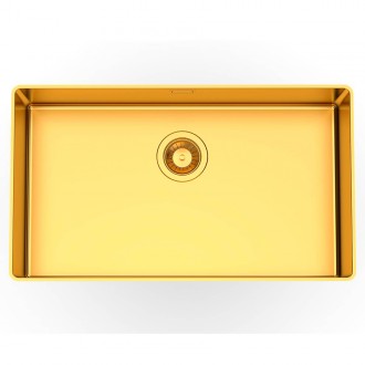 Кухонная мойка Foster Phantom Edge Gold 72x41 4371 059 Кухонная мойка Foster Phantom Edge Gold 72x41 4371 059