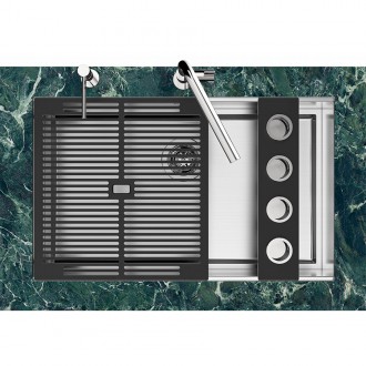 Кухонная мойка Foster Quadra Evo 57x47 1255 050