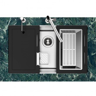 Кухонная мойка Foster Quadra Evo 57x47 1255 050