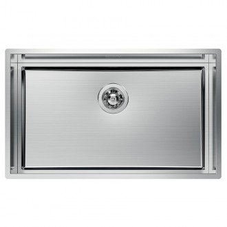 Кухонная мойка Foster Quadra Evo 78x47 1257 850 Кухонная мойка Foster Quadra Evo 78x47 1257 850