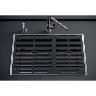 Кухонная мойка Foster Quadra Evo Gun Metal 78x47 1257 856