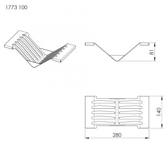 Сушилка для тарелок Foster 1773 100