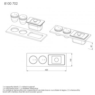 Многофункциональный комплект Foster "H" 8100 702 Многофункциональный комплект Foster "H" 8100 702