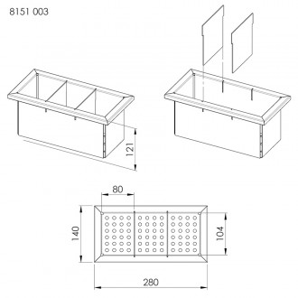 Контейнер из нержавеющей стали Foster 8151 003