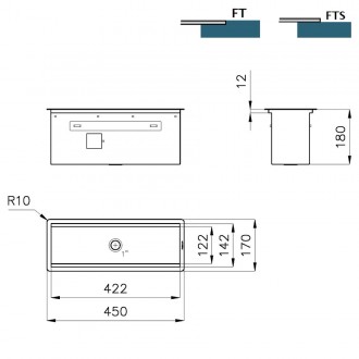 Кухонная мойка Foster Equipped troughs 3024 800 Кухонная мойка Foster Equipped troughs 3024 800