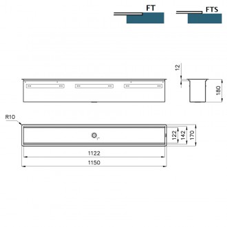 Кухонная мойка Foster Equipped troughs 3026 800 Кухонная мойка Foster Equipped troughs 3026 800