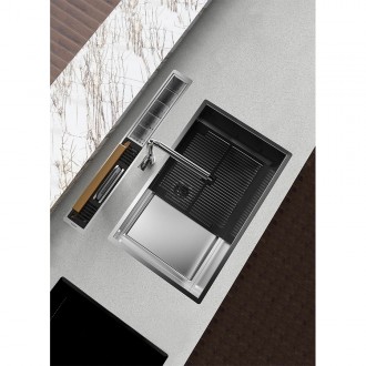 Кухонная мойка Foster Equipped troughs Slim 3025 801 Кухонная мойка Foster Equipped troughs Slim 3025 801