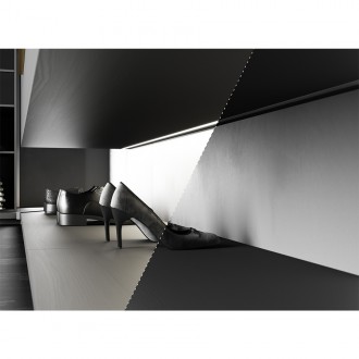 Рассеиватель SKY (682S3000F) врезной / накладной 3000 мм, цвет - черный Рассеиватель SKY (682S3000F) врезной / накладной 3000 мм, цвет - черный