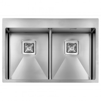 Кухонная мойка CM Batik 77Х50 2V 12032