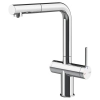 Смеситель кухонный с подключением к фильтру Gessi Inedito хром (60572#031)