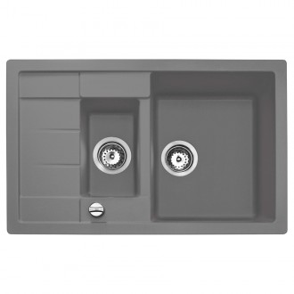 Кухонная мойка Teka Astral 60 B-TG (40143572) серый металлик Кухонная мойка Teka Astral 60 B-TG (40143572) серый металлик