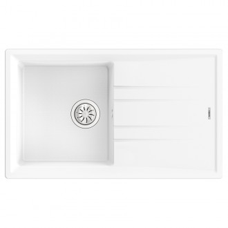 Кухонна мийка Teka Stone 50 B-TG 1B 1D (115330019) білий