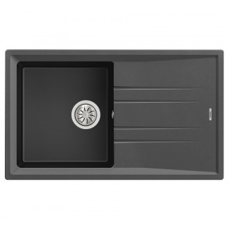Кухонна мийка Teka Stone 50 B-TG 1B 1D (115330020) графіт