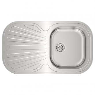 Кухонна мийка Teka Stylo 1B 1D (10107043) мікротекстура Кухонна мийка Teka Stylo 1B 1D (10107043) мікротекстура