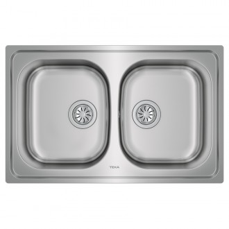 Кухонна мийка Teka Universe 80 B (115040011) мікротекстура Кухонна мийка Teka Universe 80 B (115040011) мікротекстура
