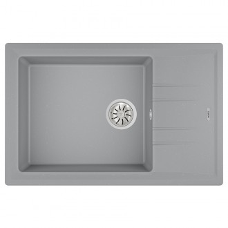 Кухонна мийка Teka Stone 60 S-TG 1B 1D (115330028) сірий металік
