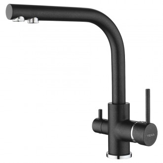Змішувач кухонний Teka OS 208 (116090001) чорний металік