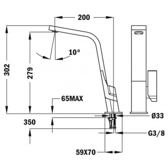 Змішувач кухонний Teka IC 915 (Icon H) White (33915020W) ультрабiлий Змішувач кухонний Teka IC 915 (Icon H) White (33915020W) ультрабiлий