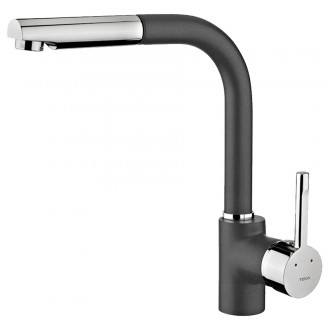 Змішувач кухонний Teka ARK 938 (23938120Q) чорний металік