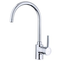 Кухонний змішувач з високим поворотним виливом