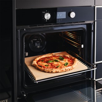 Електрична духова шафа з функцією піца Teka MaestroPizza HLB 8510 P (111000046) чорне скло
