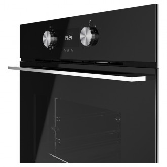 Електрична духова шафа Teka UrbanColor HLB 8400 P BK (111000008) чорне скло Електрична духова шафа Teka UrbanColor HLB 8400 P BK (111000008) чорне скло