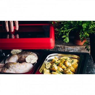 Електрична духова шафа Teka UrbanColor HLB 8415 BK (111000052) чорне скло Електрична духова шафа Teka UrbanColor HLB 8415 BK (111000052) чорне скло