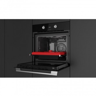 Електрична духова шафа Teka UrbanColor HLB 8415 BK (111000052) чорне скло Електрична духова шафа Teka UrbanColor HLB 8415 BK (111000052) чорне скло