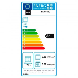 Електрична духова шафа Teka UrbanColor HLB 8400 BK (111000005) чорне скло