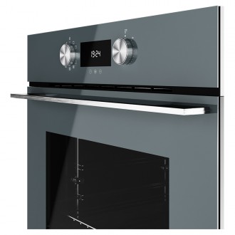 Електрична духова шафа Teka UrbanColor HLB 8400 P ST (111000009) сірий камінь / скло