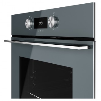 Електрична духова шафа Teka UrbanColor HLB 8400 ST (111000006) сірий камінь / скло Електрична духова шафа Teka UrbanColor HLB 8400 ST (111000006) сірий камінь / скло