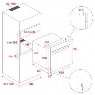 Електрична духова шафа Teka Total NEO HSB 6350 SS (111010068) нержавіюча сталь Електрична духова шафа Teka Total NEO HSB 6350 SS (111010068) нержавіюча сталь