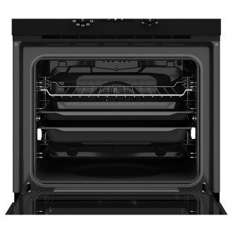 Електрична духова шафа Teka Retro Style HRB 6400 AT (111010014) чорний / латунь