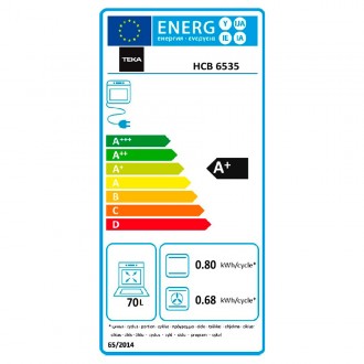 Електрична духова шафа Teka Easy HCB 6535 (111020030) нержавіюча сталь