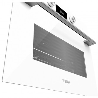 Електрична духова шафа + мікрохвильовка Teka UrbanColor HLC 8440 C WH (111160011) біле скло