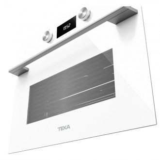 Електрична духова шафа + мікрохвильовка Teka UrbanColor HLC 8440 C WH (111160011) біле скло