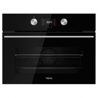 Електрична духова шафа Teka UrbanColor HLC 8400 BK (111130003) чорне скло Електрична духова шафа Teka UrbanColor HLC 8400 BK (111130003) чорне скло