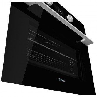 Електрична духова шафа Teka UrbanColor HLC 8400 BK (111130003) чорне скло Електрична духова шафа Teka UrbanColor HLC 8400 BK (111130003) чорне скло